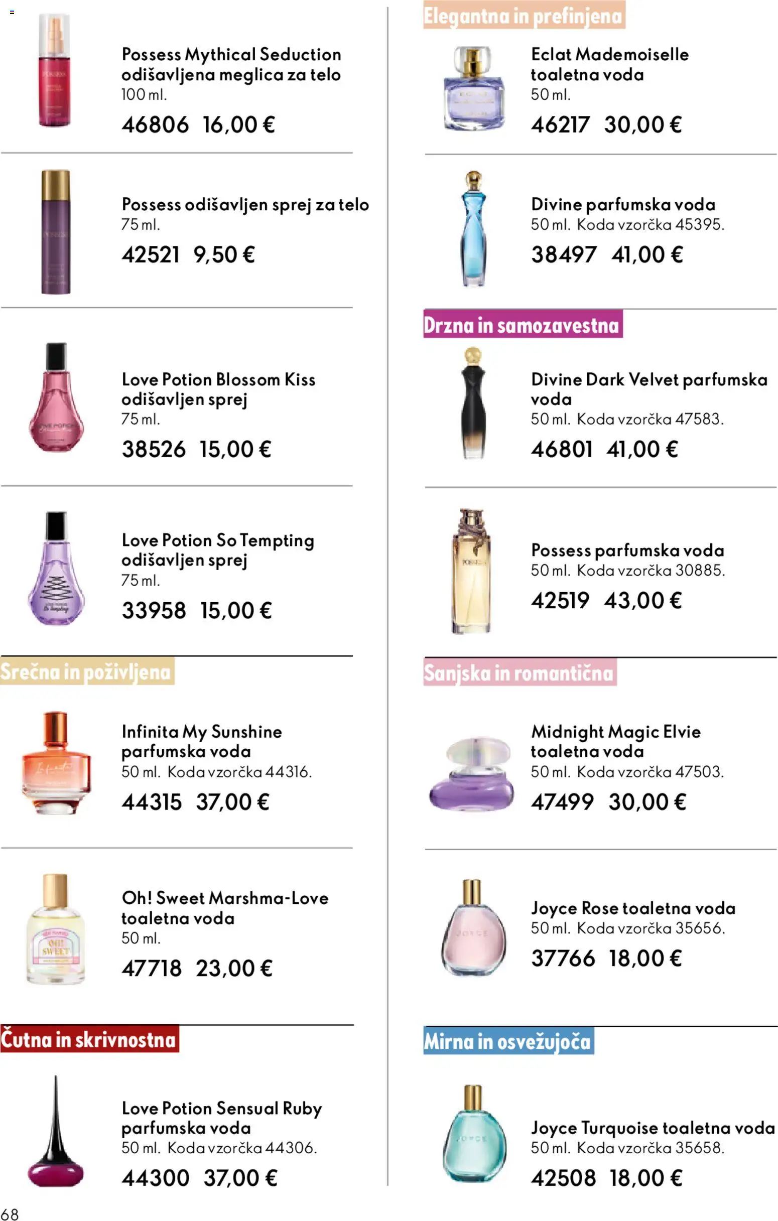 Novi Oriflame katalog ponudbe – veljaven od 01.04.2026 | Stran: 68