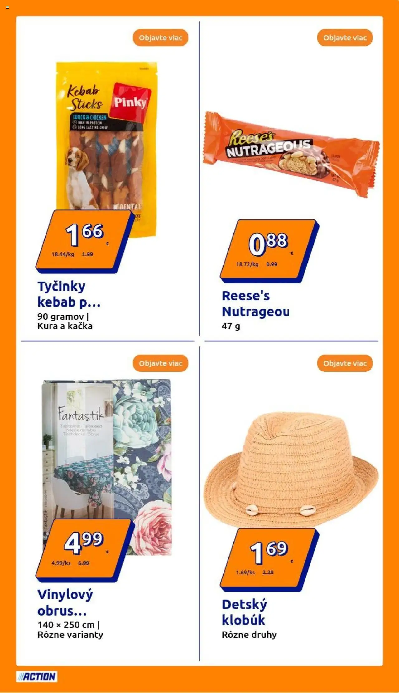 Action leták │ platný od 16.07.2025 | Strana: 21 | Produkty: Protein, Klobúk, Kačka