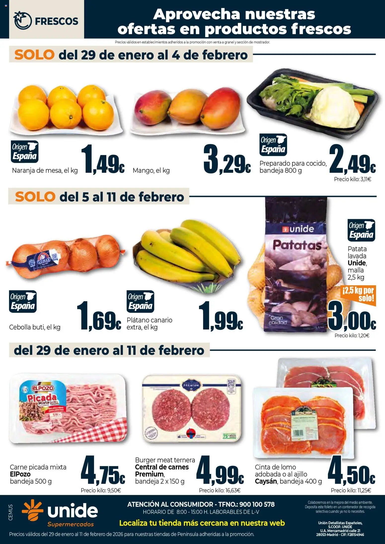 Unide - Super │ válido desde el 29.01.2026 | Página: 4 | Productos: Παγωμένο τσάι, Bandeja