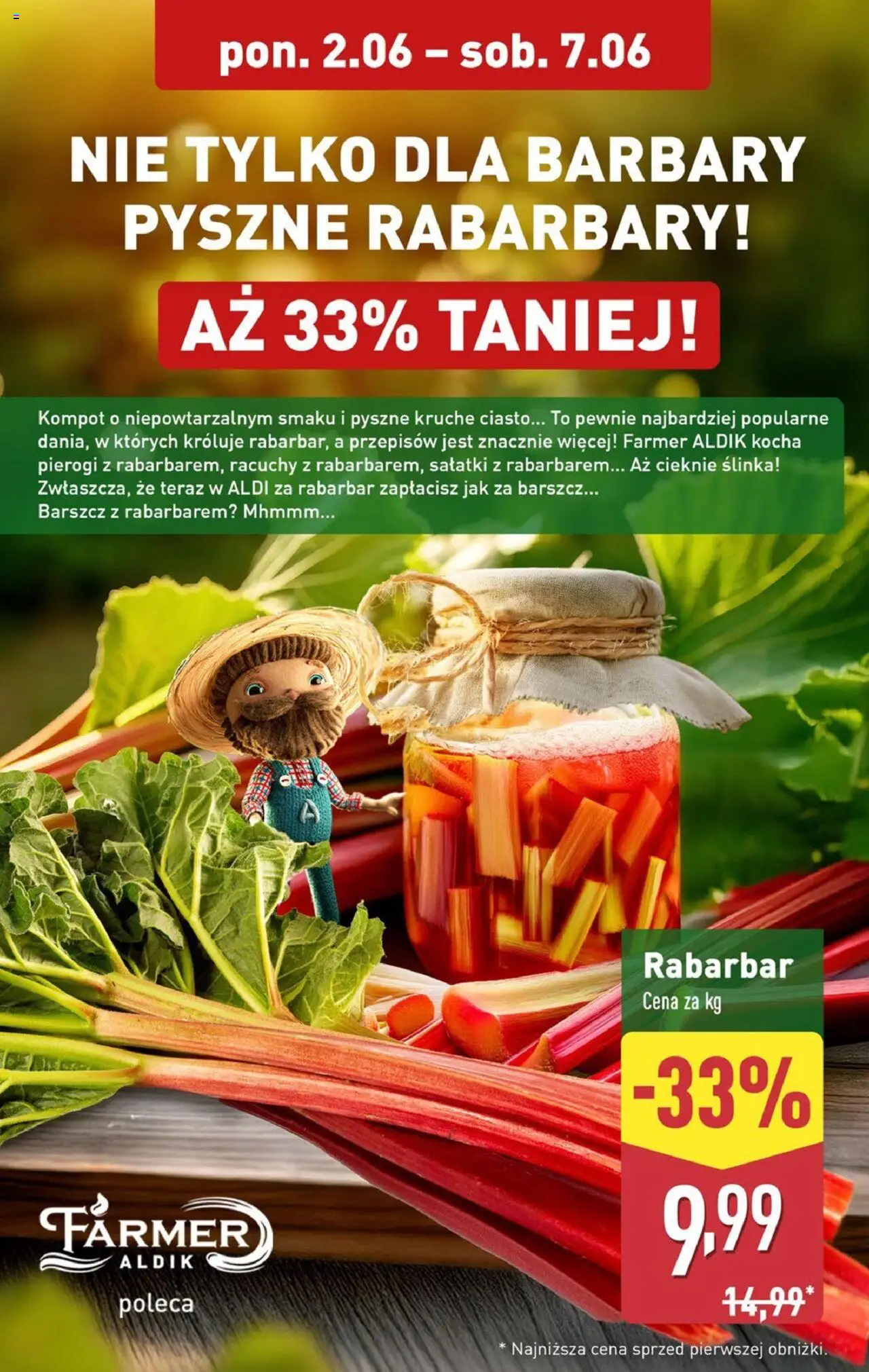 Aldi Gazetka od 02.06.2025 | Strona: 4 | Produkty: Barszcz, Pierogi, Ciasto