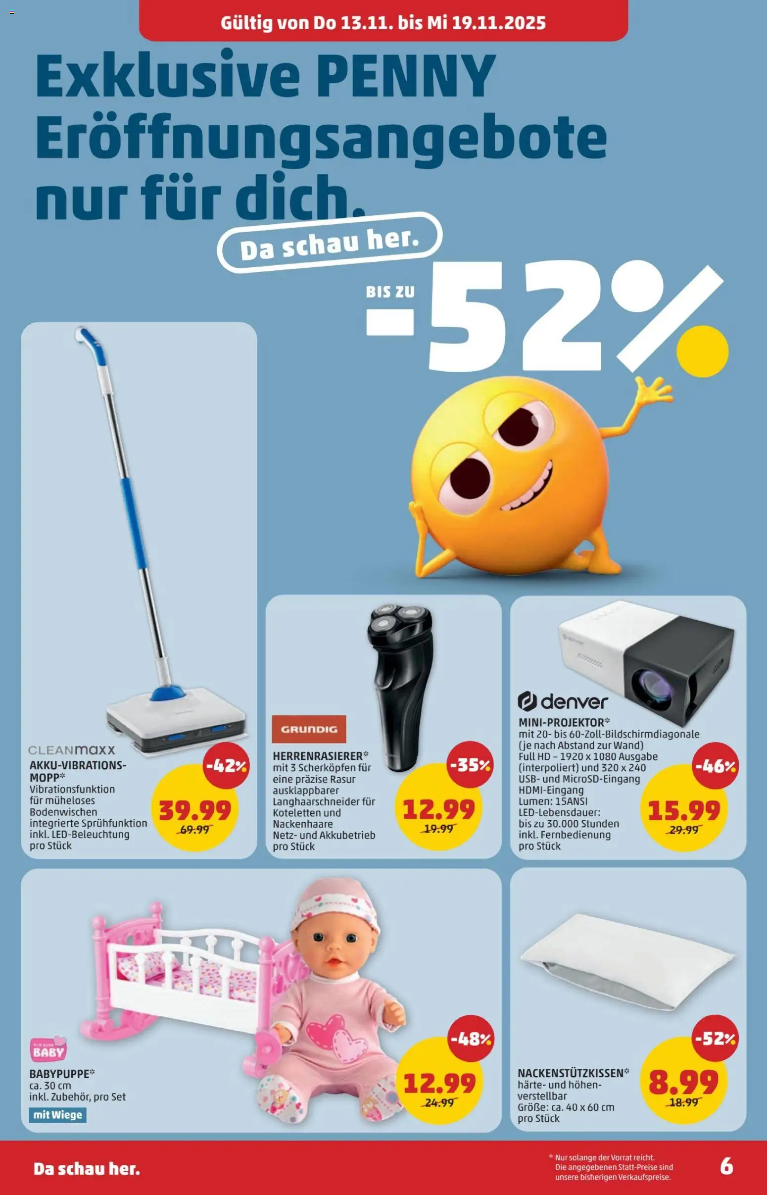 Penny Markt - Eröffnung in 1030 Wien gültig ab 13.11.2025 | Seite: 6 | Produkte: USB