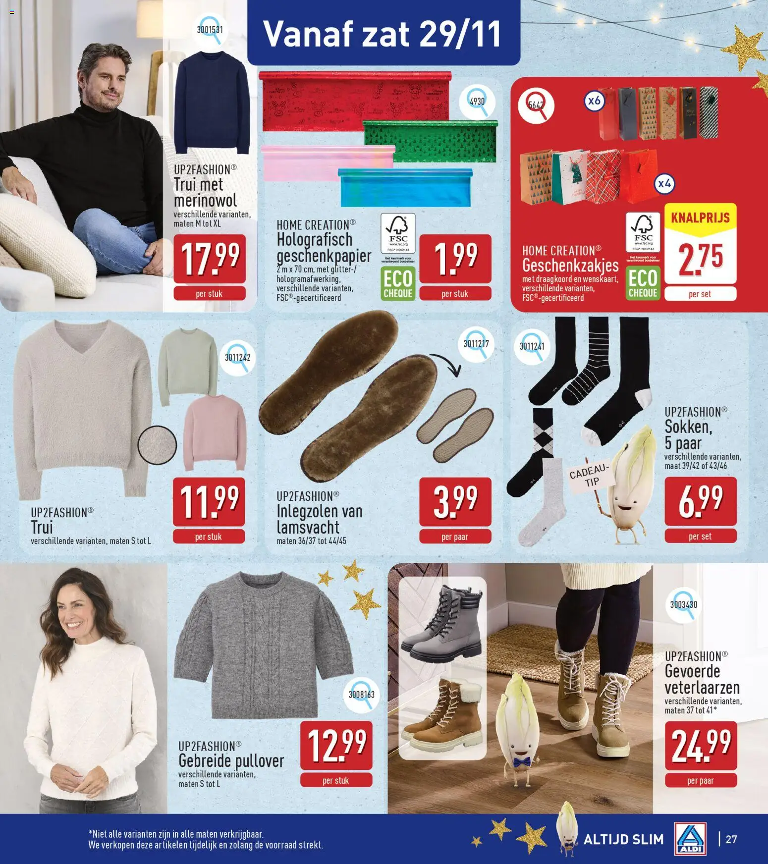 {H1} | Pagina: 27 | Producten: Trui