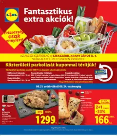 Lidl - Szekszárd - amely érvényes a következő dátumtól: 21.08.2025