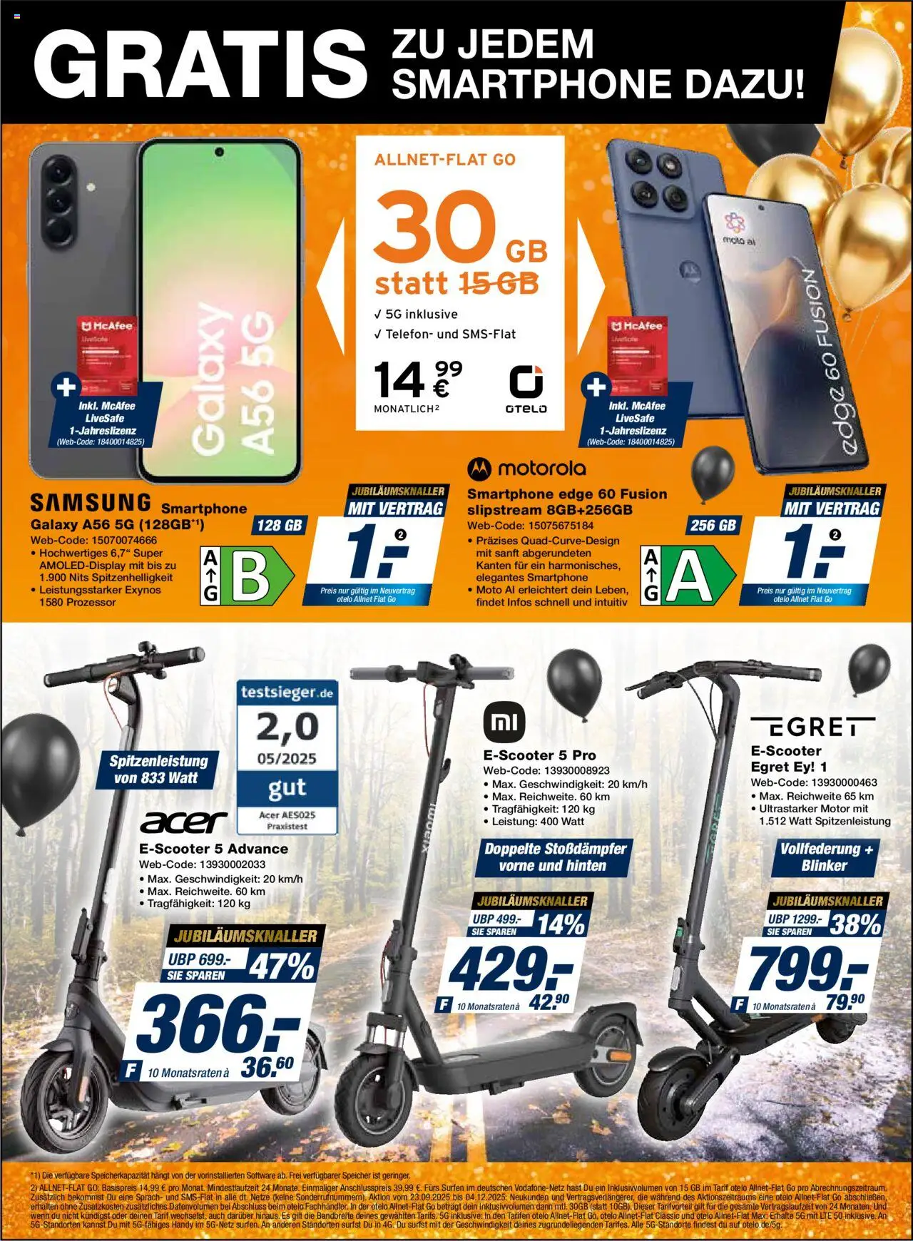 Expert Jubiläumsfinale – gültig ab 20.10.2025 | Seite: 9 | Produkte: Samsung, Telefon, Smartphone