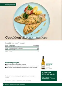 Sligro - M - Resto bistro favourite dish - Voorbeeld van een folder van Sligro, geldig van 08.10.2025 | Pagina: 44