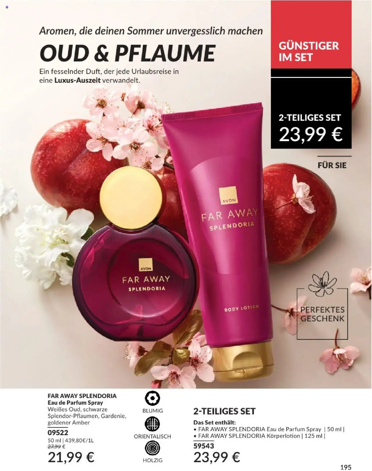AVON Katalog August 2025 - gültig ab dem 01.08.2025 | Seite: 197 | Produkte: Parfüm, Body Lotion, Körperlotion, Eau de Parfum