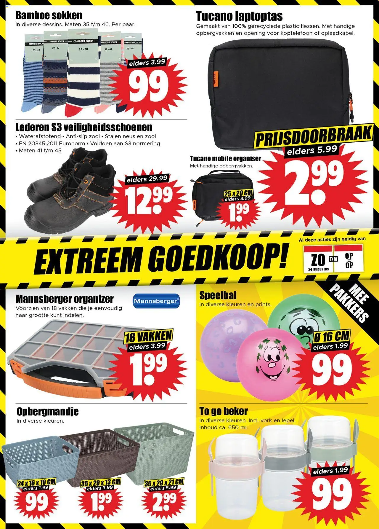  | Pagina: 7 | Producten: Sokken, Beker, Koptelefoon