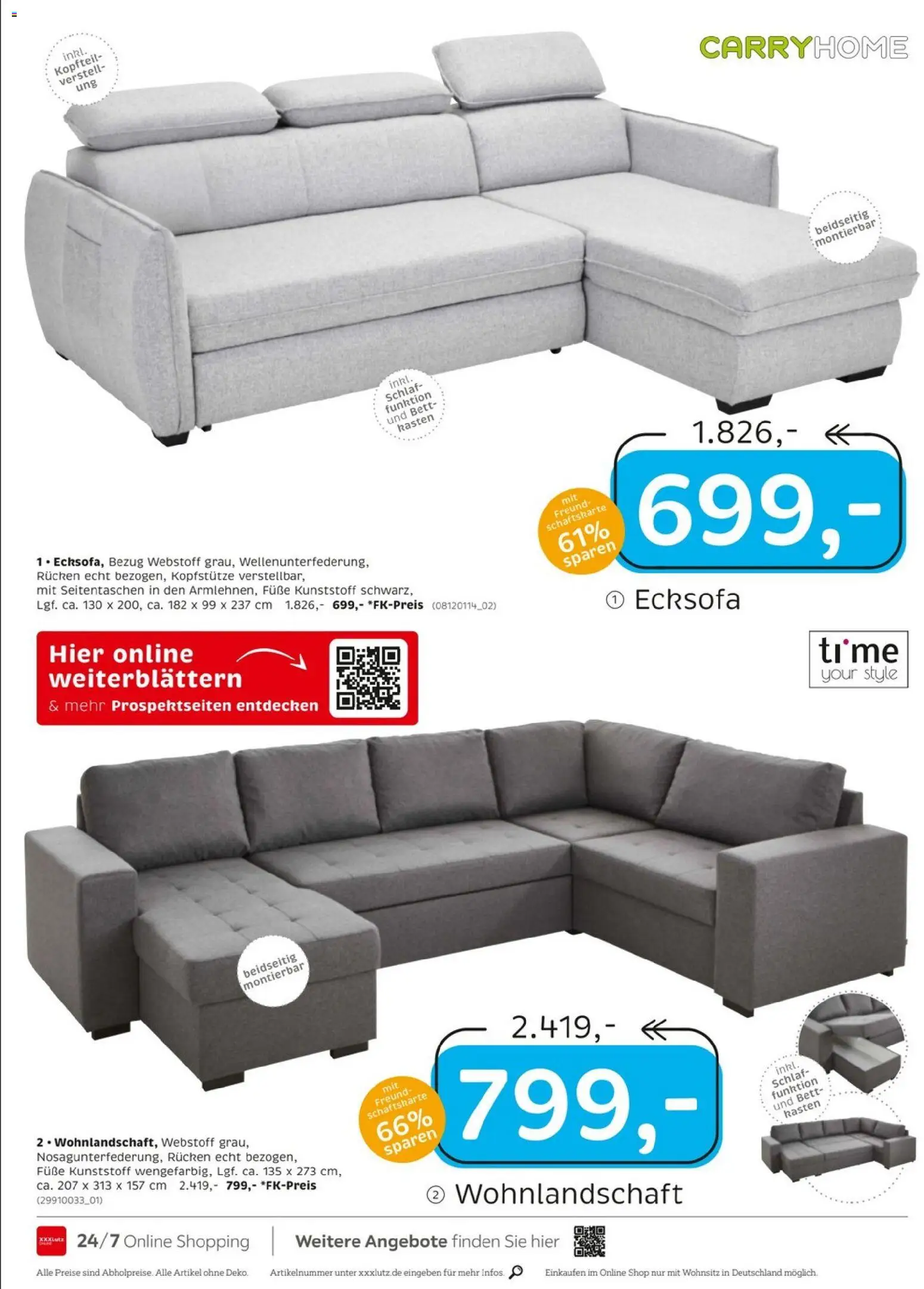 XXXL Lutz Nr. 1 beim Preis 30 Jahre – gültig ab 22.03.2026 | Seite: 16