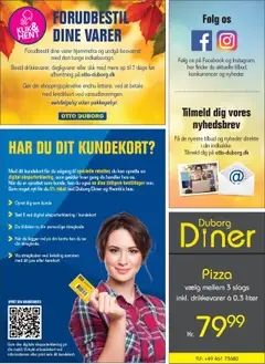 Otto Duborg - Tilbudsavis gyldig fra 09.10.2025 | Side: 28 | Produkter: Pizza, Slik, Søm