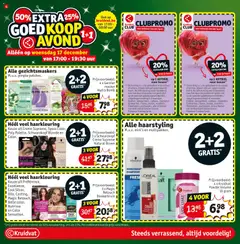Kruidvat folder week 51 - Voorbeeld van een folder van Kruidvat, geldig van 16.12.2025 | Pagina: 4 | Producten: Crème, Masker, Kaart, Kan