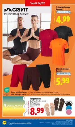  | Page: 4 | Produits: T-shirt, Shorts, Tongs