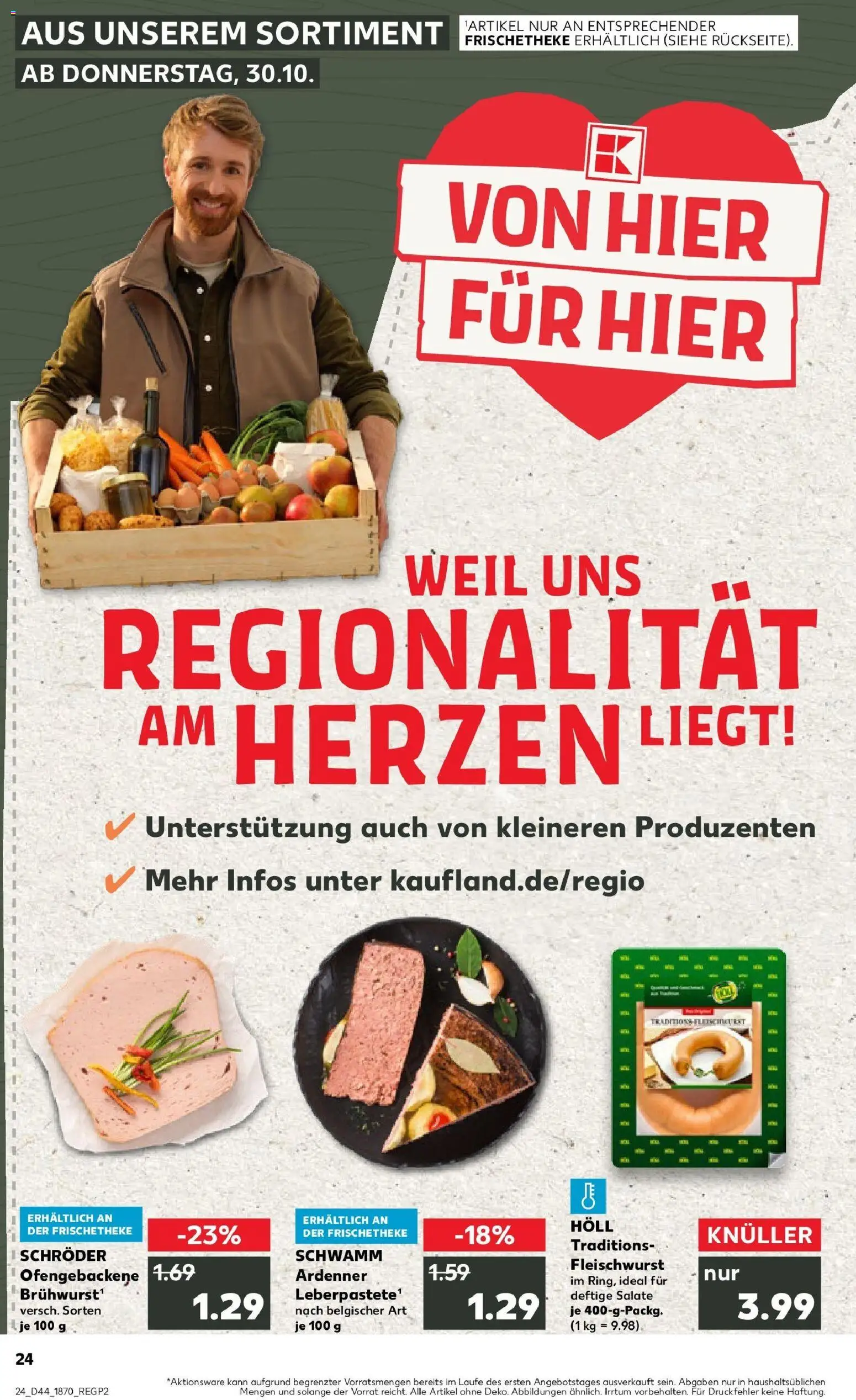 Kaufland prospekt Schmelz	 – gültig ab 30.10.2025 | Seite: 24
