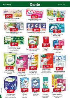 Náhled letáku Astur & Qanto leták - Velkoobchod 04/2026 od 01.04.2026 | Strana: 174 | Produkty: Kuchyňské utěrky, Papírové kapesníky, Aloe vera, Durex