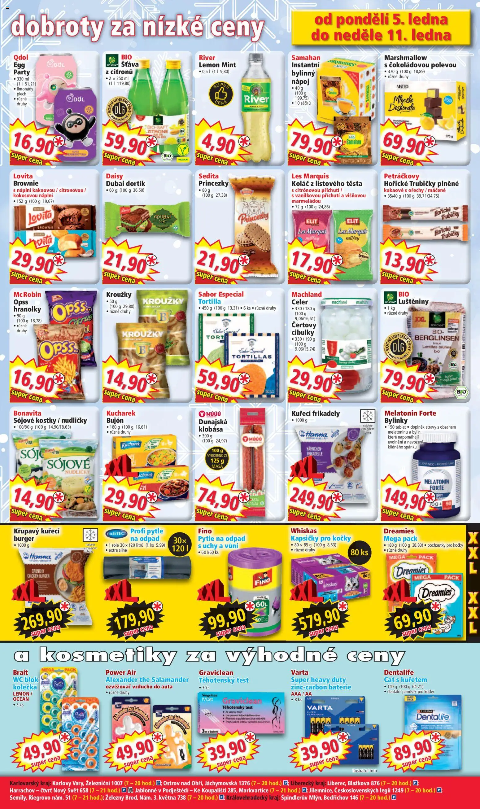 Norma leták od 05.01.2026 | Strana: 5 | Produkty: Wc blok, Kostky, Pytle na odpad, Celer