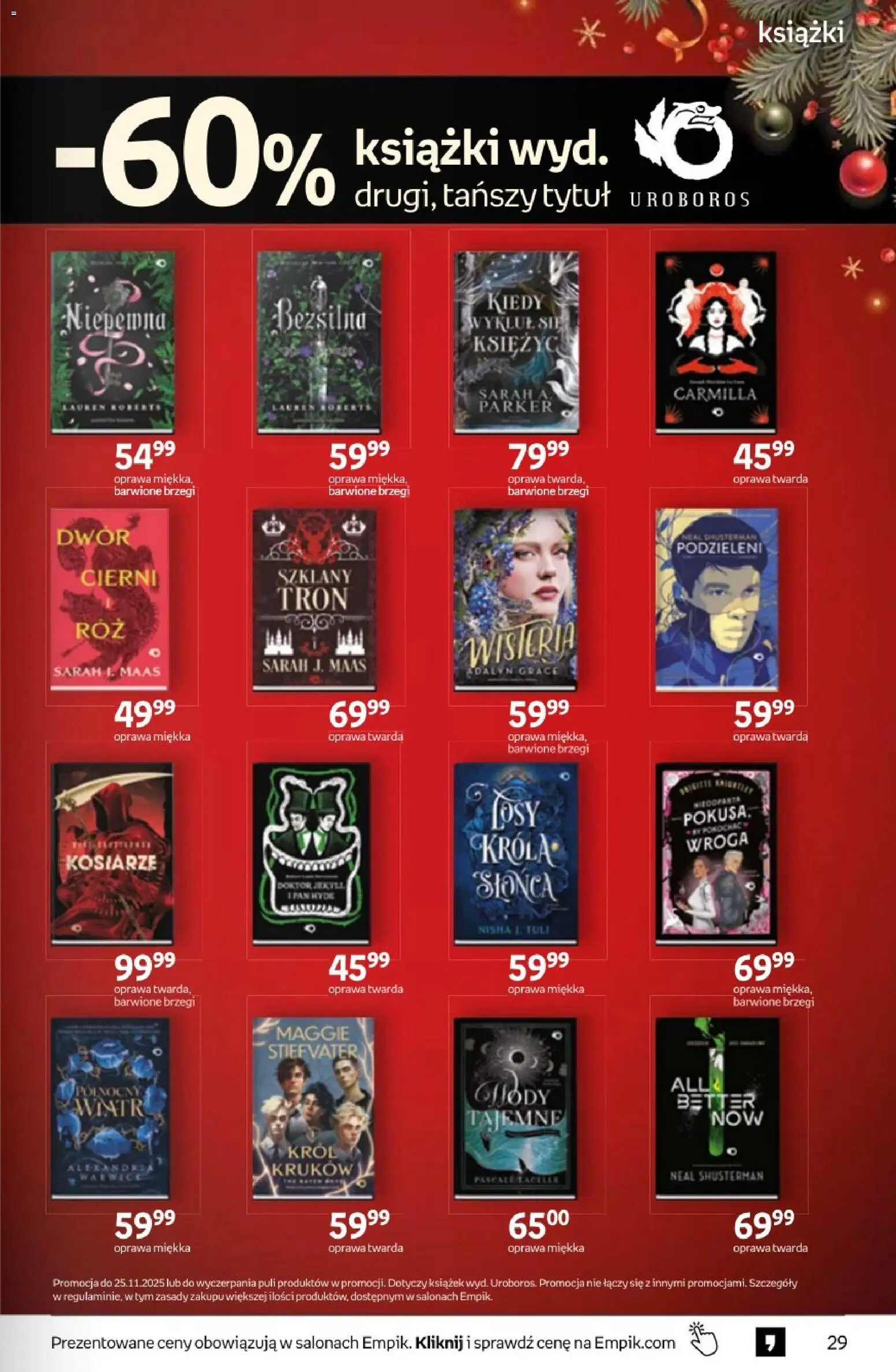 Empik Black Friday od 12.11.2025 | Strona: 29 | Produkty: Książki