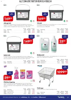 Lyreco reklamblad aktuell från 01.09.2025 | Sida: 25 | Produkter: Parfym, Sköljmedel, Galler, Kläder