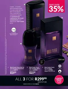 Avon specials catalogue – valid from 01.11.2025 | Page: 59 | Products: Eau de toilette, Deodorant, Antiperspirant, Body wash