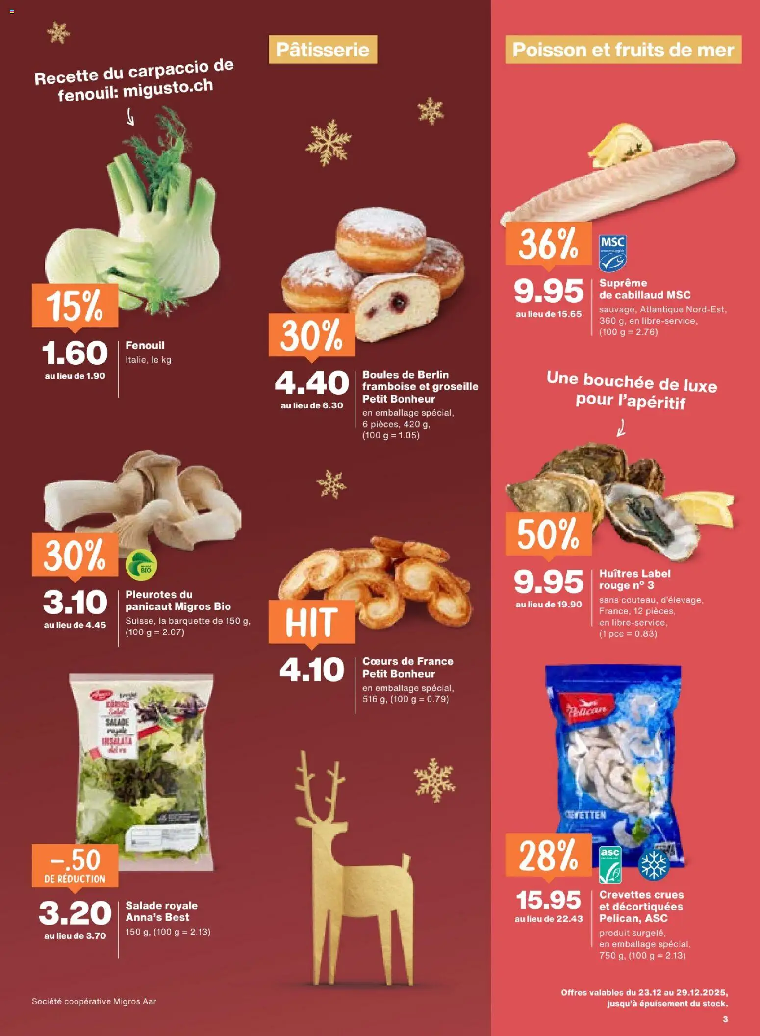 Migros Aktionen FR – gültig ab 23.12.2025 | Seite: 3 | Produkte: Rouge