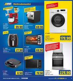 Anteprima del volantino ARD Discount Sardegna catalogo valido a partire dal 12.02.2026 | Pagina: 19 | Prodotti: Lavatrice, Forno a microonde, Forno, Friggitrice