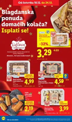 Okusi zavičaja Svježi mak kolač s višnjom, 540 g - Pregled kataloga iz trgovine Lidl, vrijedi od 18.12.2025 | Stranica: 8