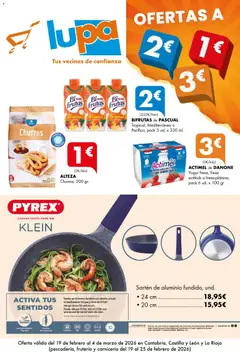 Vista previa Lupa Supermercados folleto válido desde el 19.02.2026
