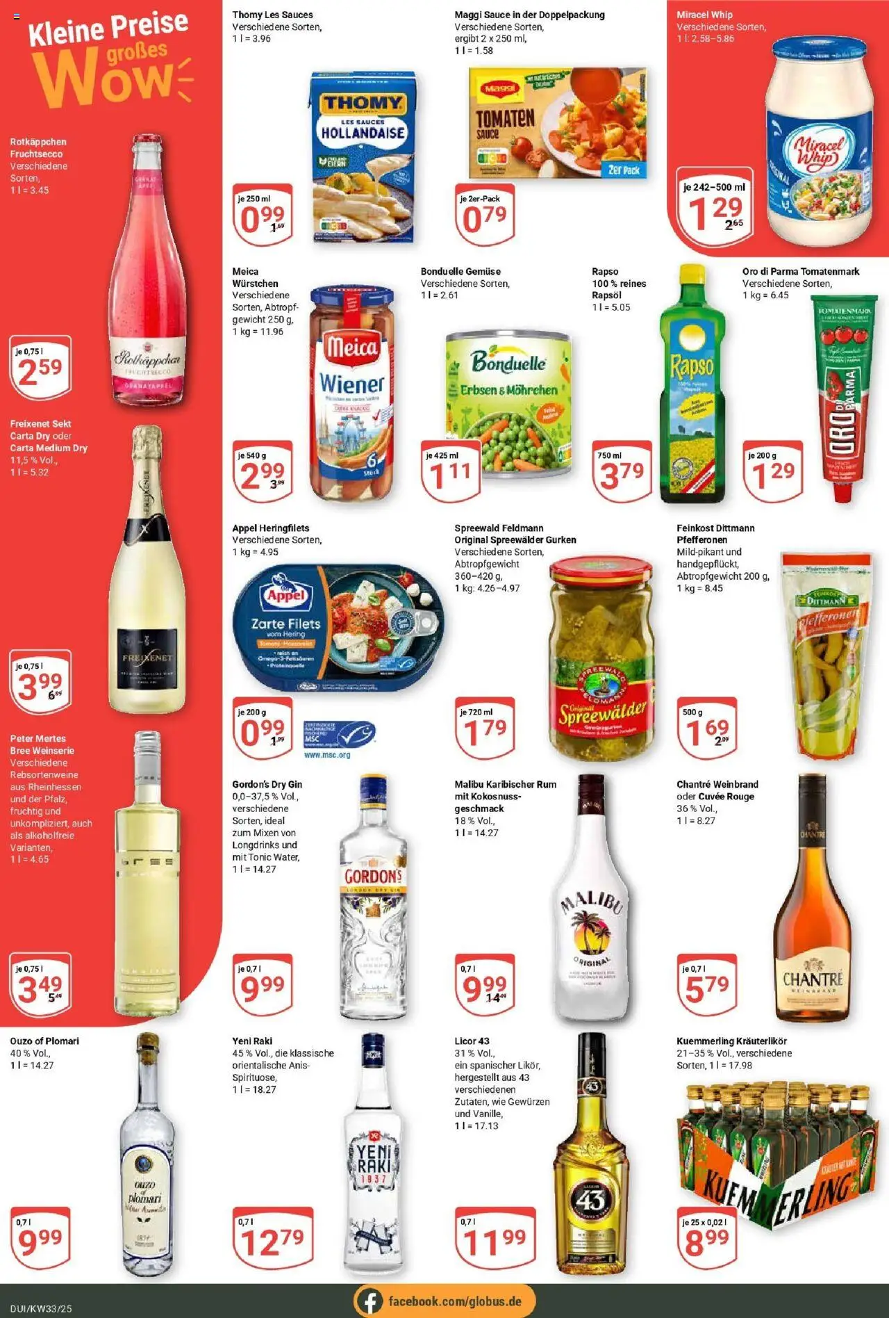 Globus prospekt Duisburg	 - gültig ab dem 11.08.2025 | Seite: 4 | Produkte: Maggi, Freixenet, Tomaten, Meica