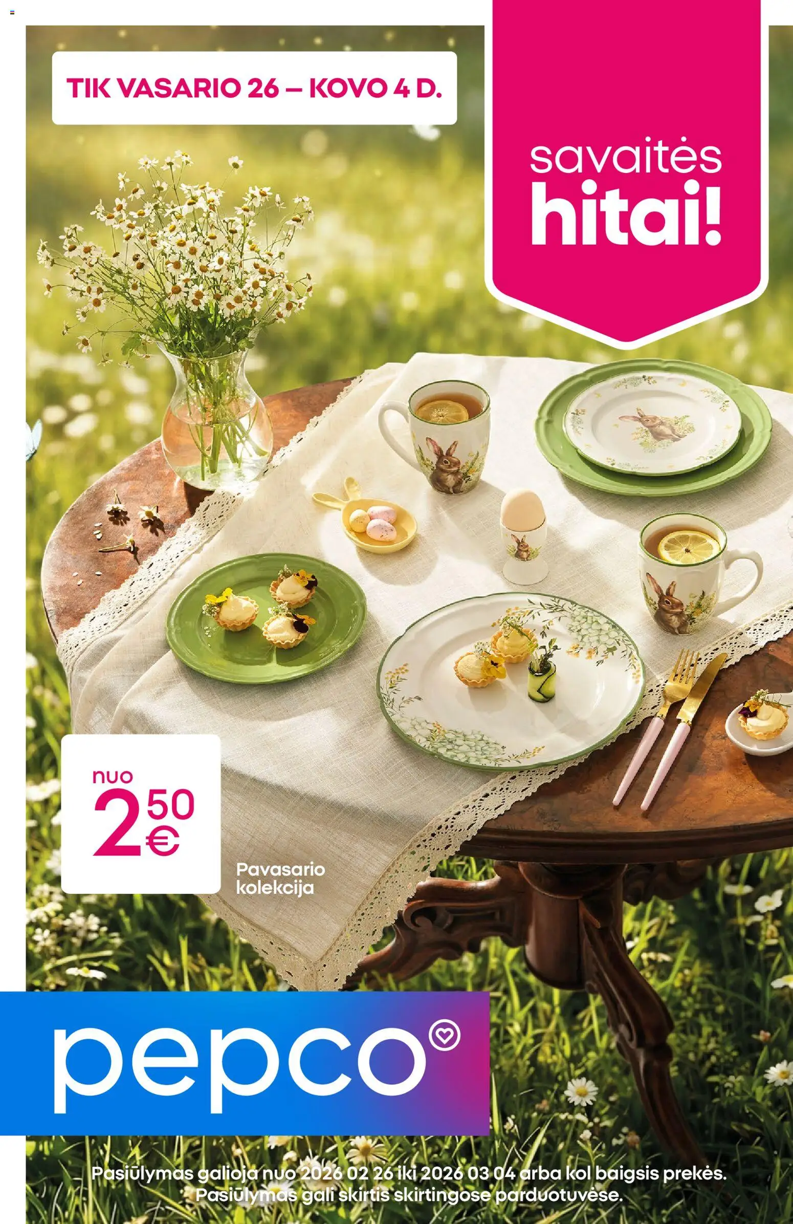 Pepco akcijos nuo 26.02.2026 | Puslapis: 1