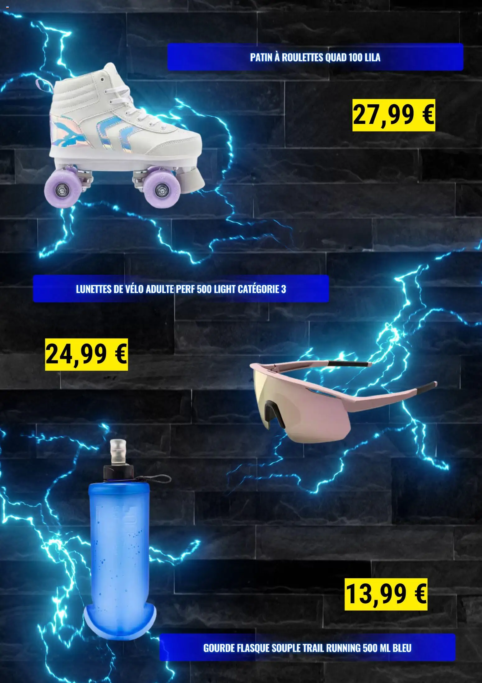 {H1} | Page: 4 | Produits: Vélo, Gourde, Lunettes