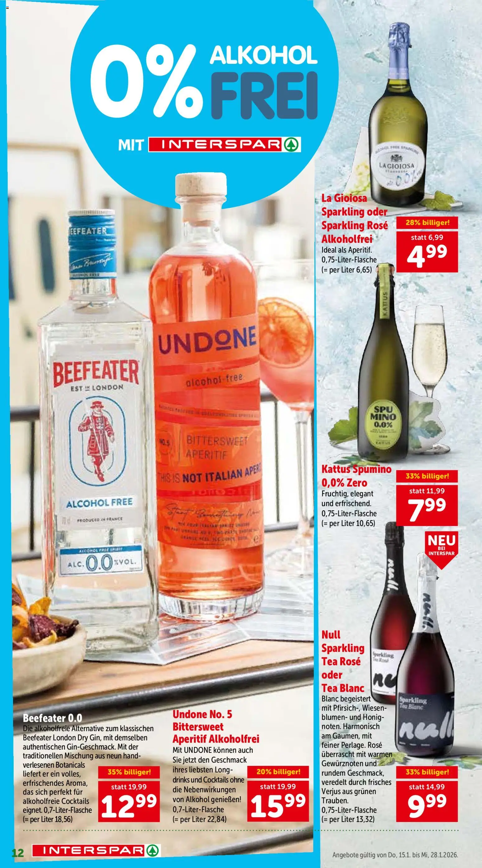 Interspar Bewusst Geniessen - Österreich  gültig ab 15.01.2026 | Seite: 12