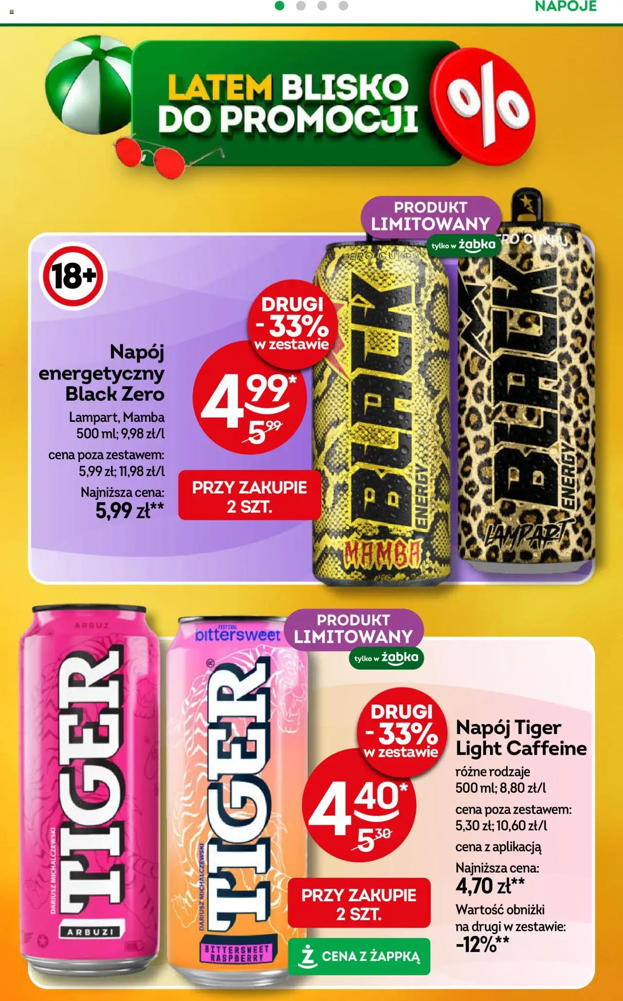 Żabka Gazetka od 16.07.2025 | Strona: 36 | Produkty: Sandwich, Big Milk, Lody