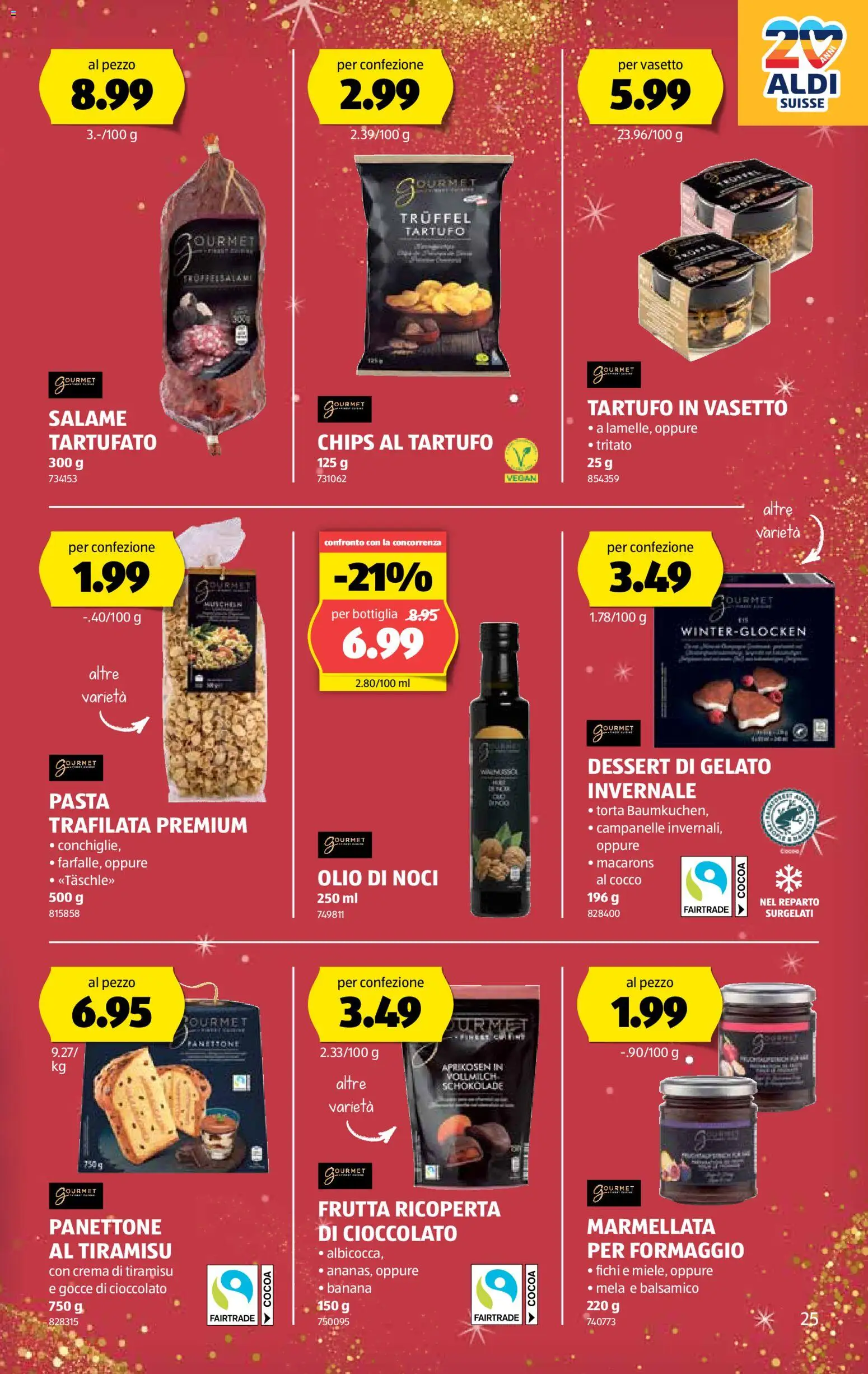 Aldi Aktionen IT – gültig ab 04.12.2025 | Seite: 26 | Produkte: Balsamico, Schokolade, Pasta, Chips