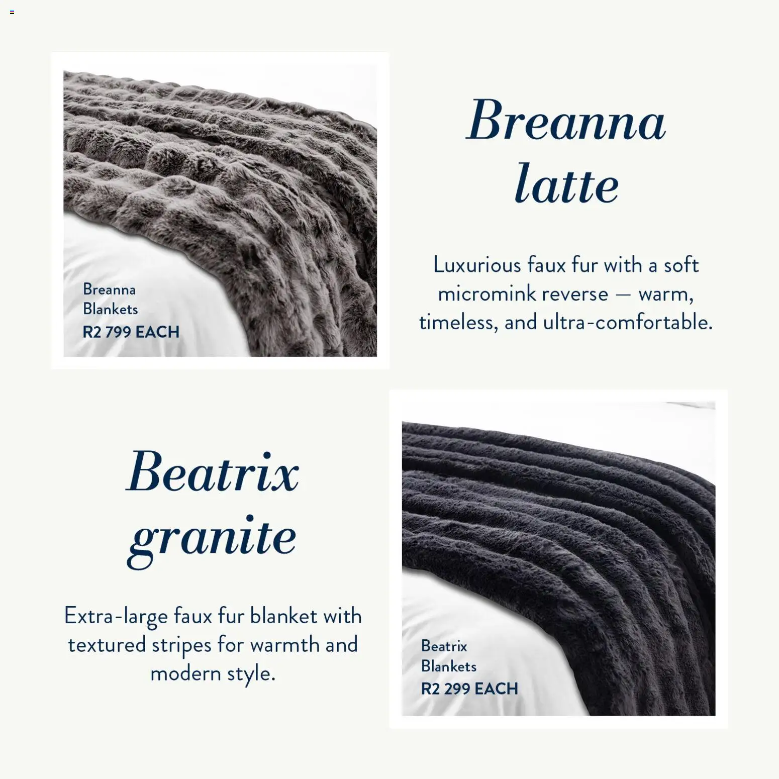 New Volpes catalogue – valid from 11.04.2026 | Page: 5 | Products: Blankets, Blanket