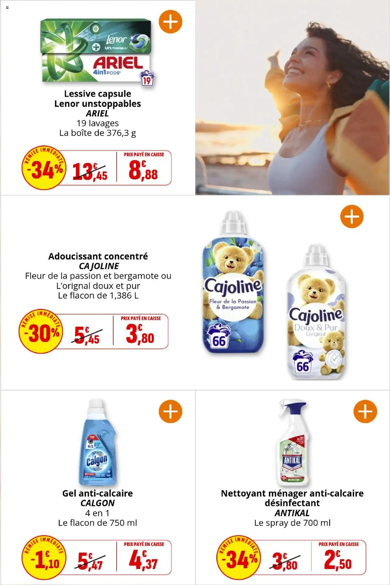  | Page: 31 | Produits: Ariel, Bergamote, Lenor, Lessive