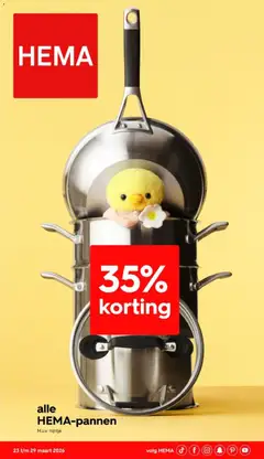 Hema folder - Voorbeeld van een folder van Hema, geldig van 23.03.2026