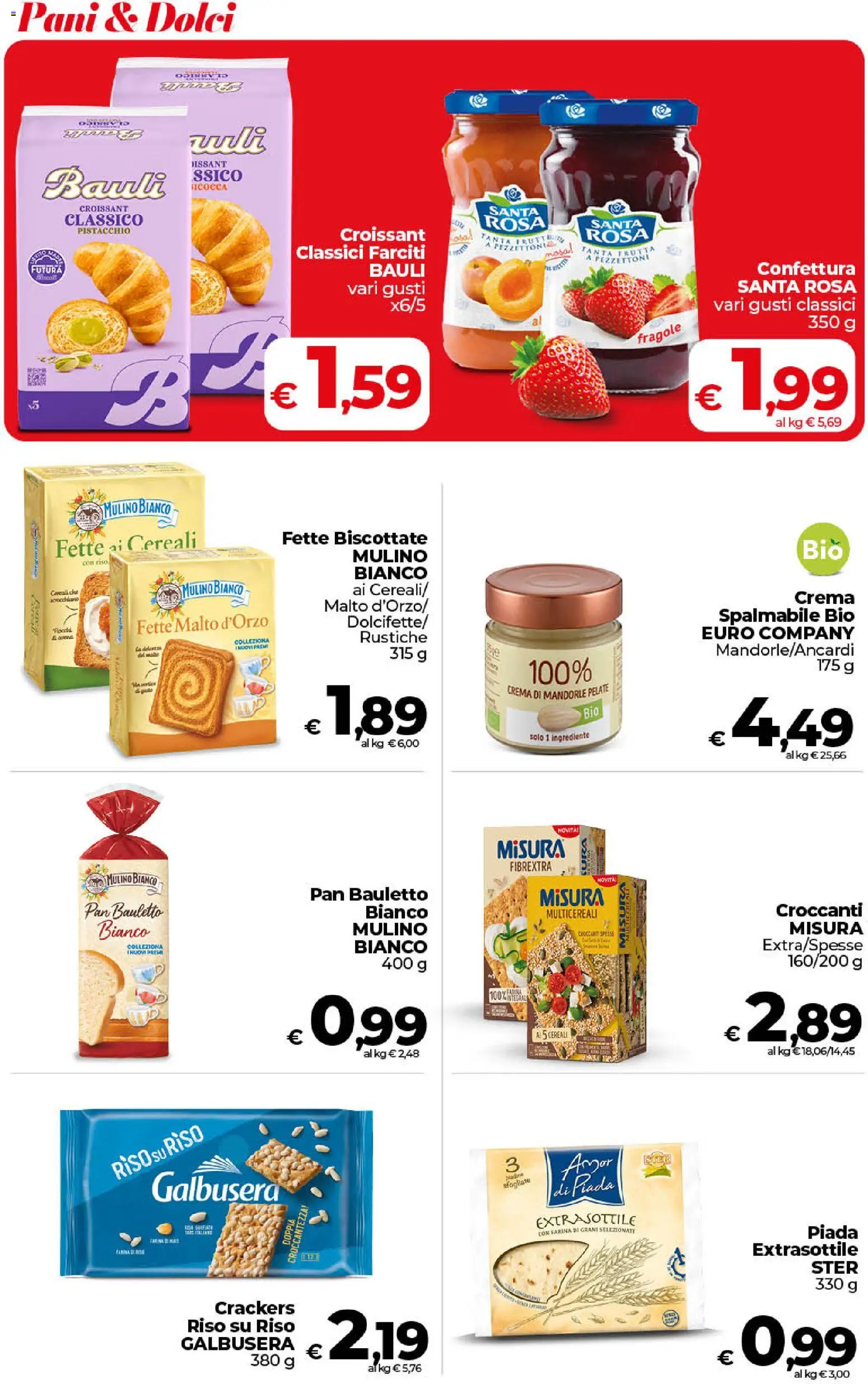 Volantino COOP del 17.04.2026 | Pagina: 28 | Prodotti: Tè, Cereali, Farina, Mandorle