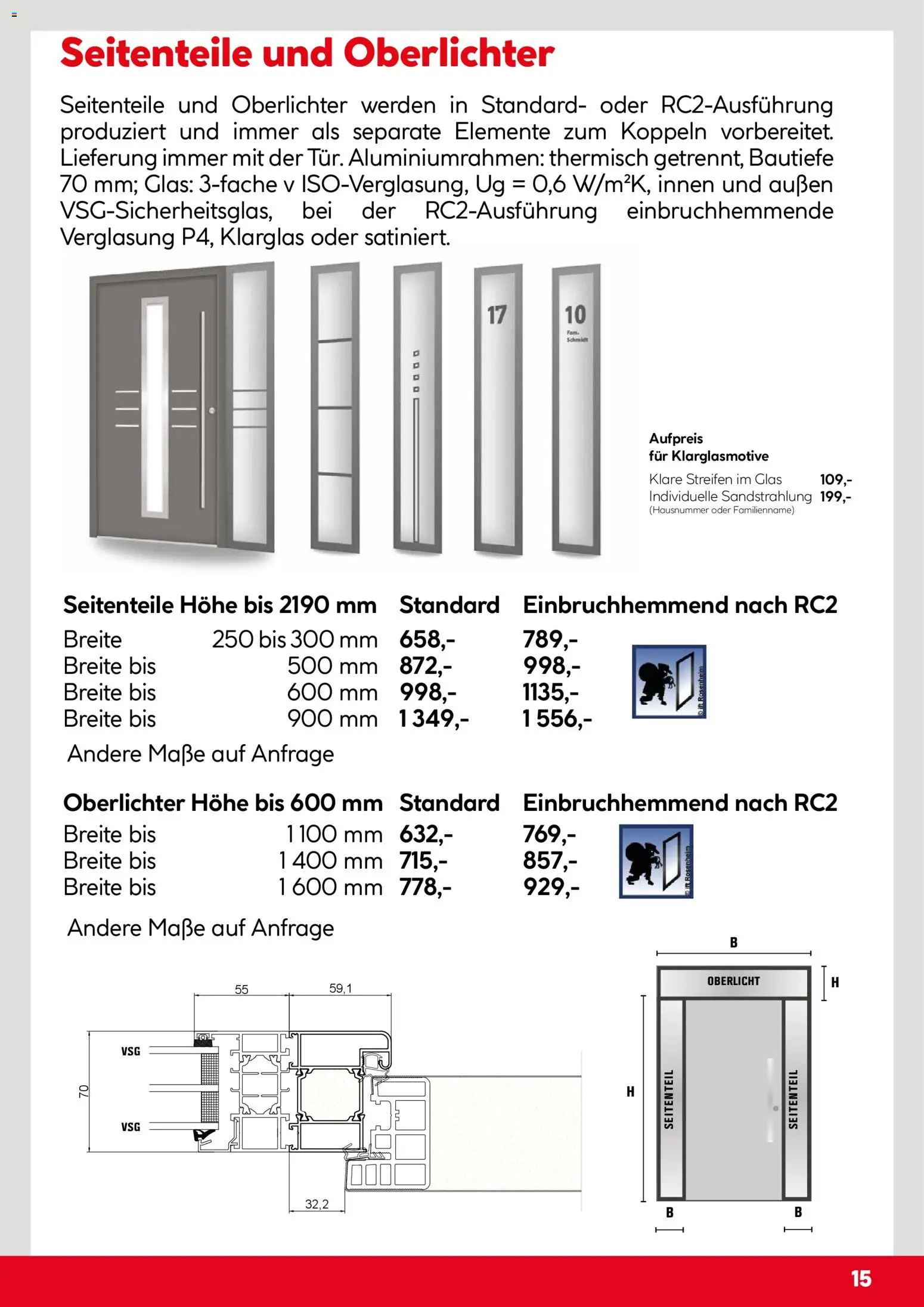 Hellweg Splendoor Innentüren Katalog – gültig ab 05.12.2025 | Seite: 15