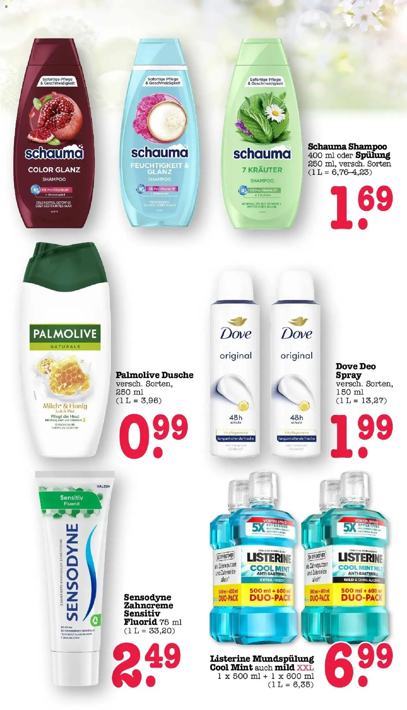 E center Prospekt Mannheim-Wohlgelegen	 – gültig ab 29.03.2026 | Seite: 67 | Produkte: Schauma shampoo, Dusche, Spülung, Creme