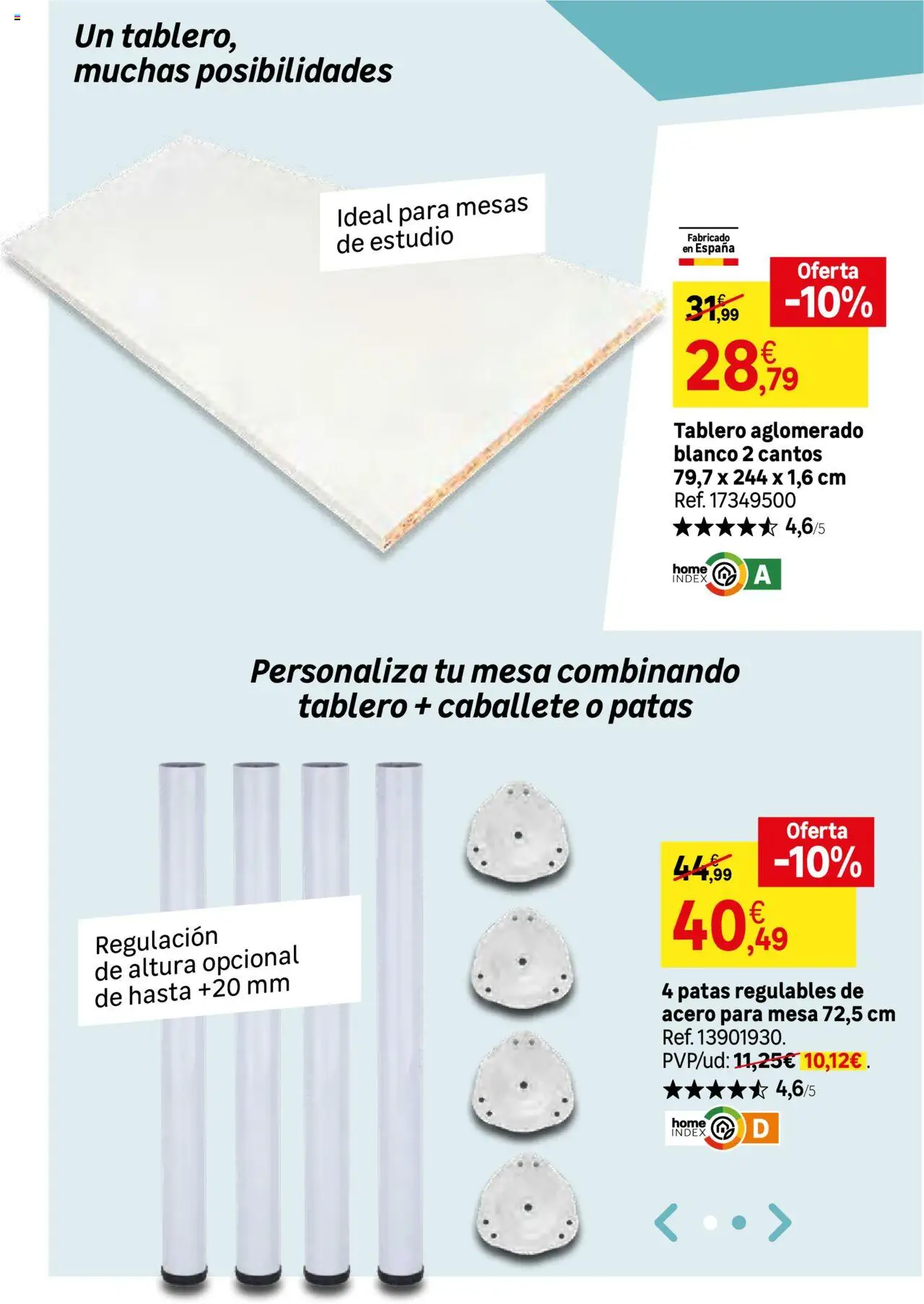 Leroy Merlin catálogo │ válido desde el 26.08.2025 | Página: 21 | Productos: Mesa