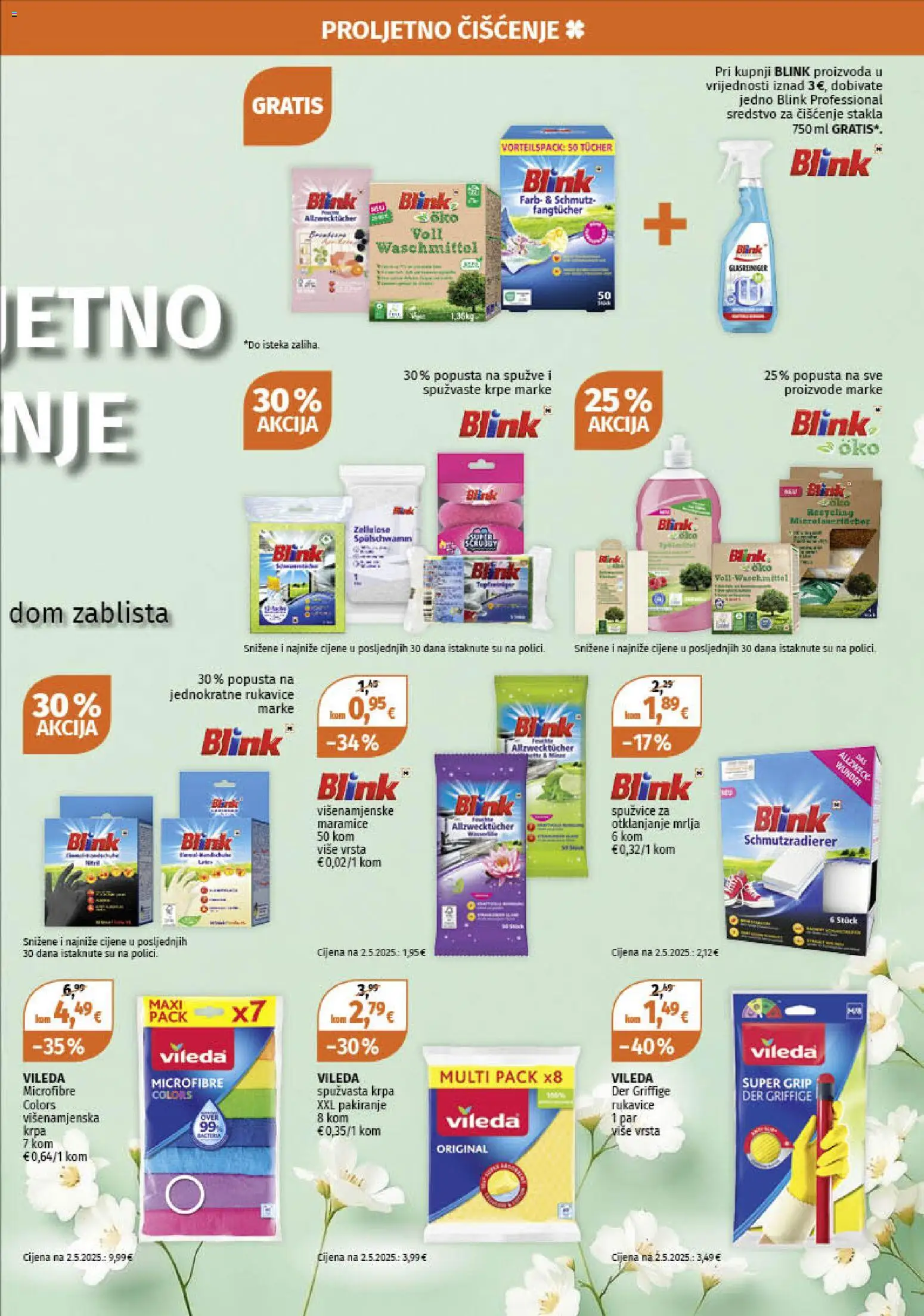 Müller katalog | vrijedi od 02.02.2026 | Stranica: 24 | Proizvodi: Krpa, Rukavice, Vileda