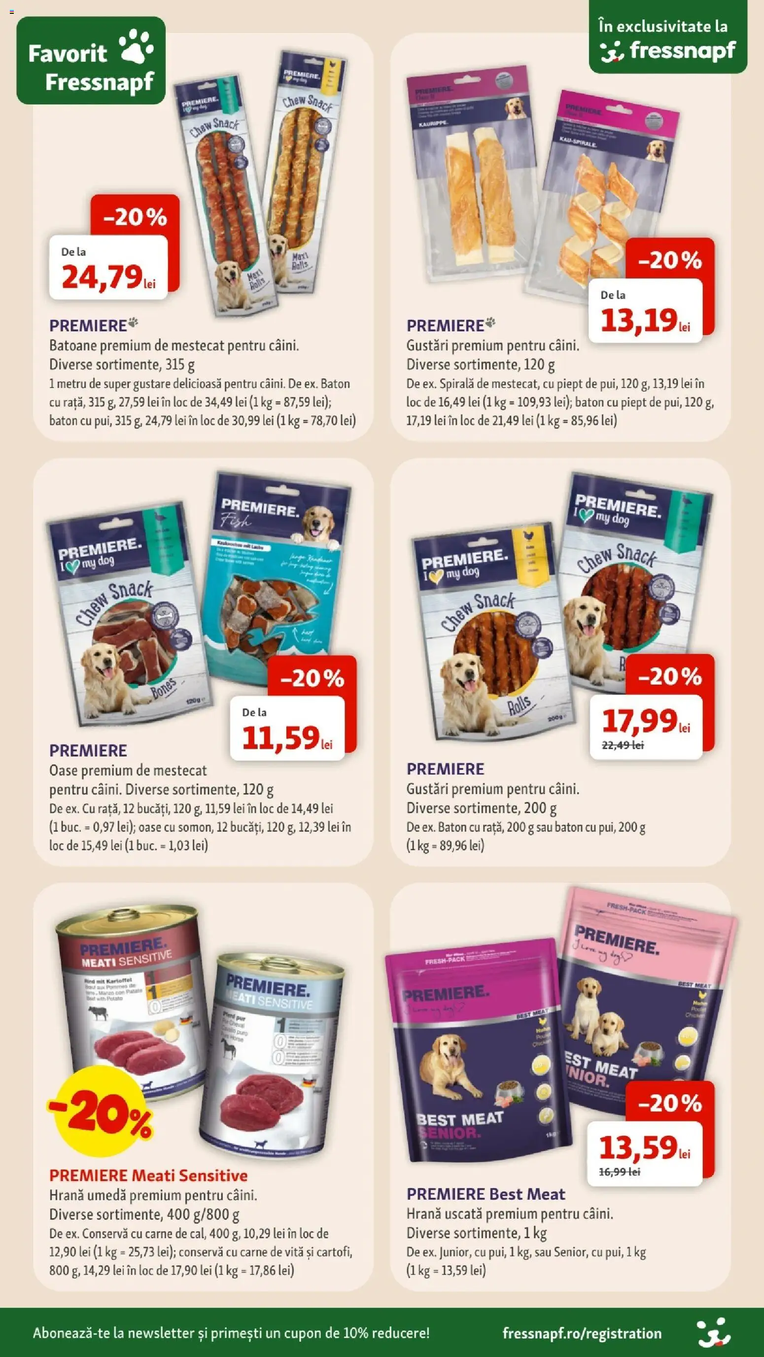 Noul catalog Fressnapf – valabil de la 05.03.2026 | Pagină: 13 | Produse: Carne De Vită
