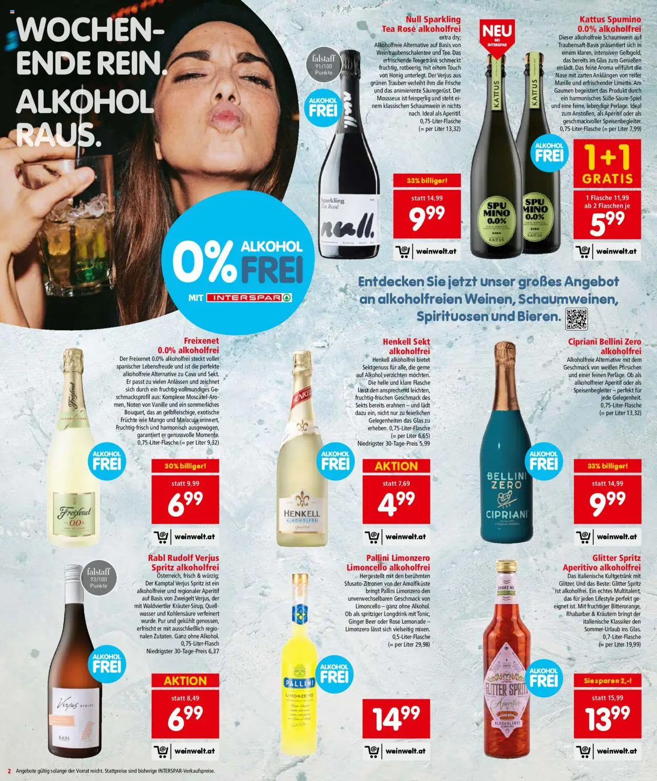 Interspar Flugblatt - Tirol gültig ab 25.09.2025 | Seite: 4 | Produkte: Wasser, Mango