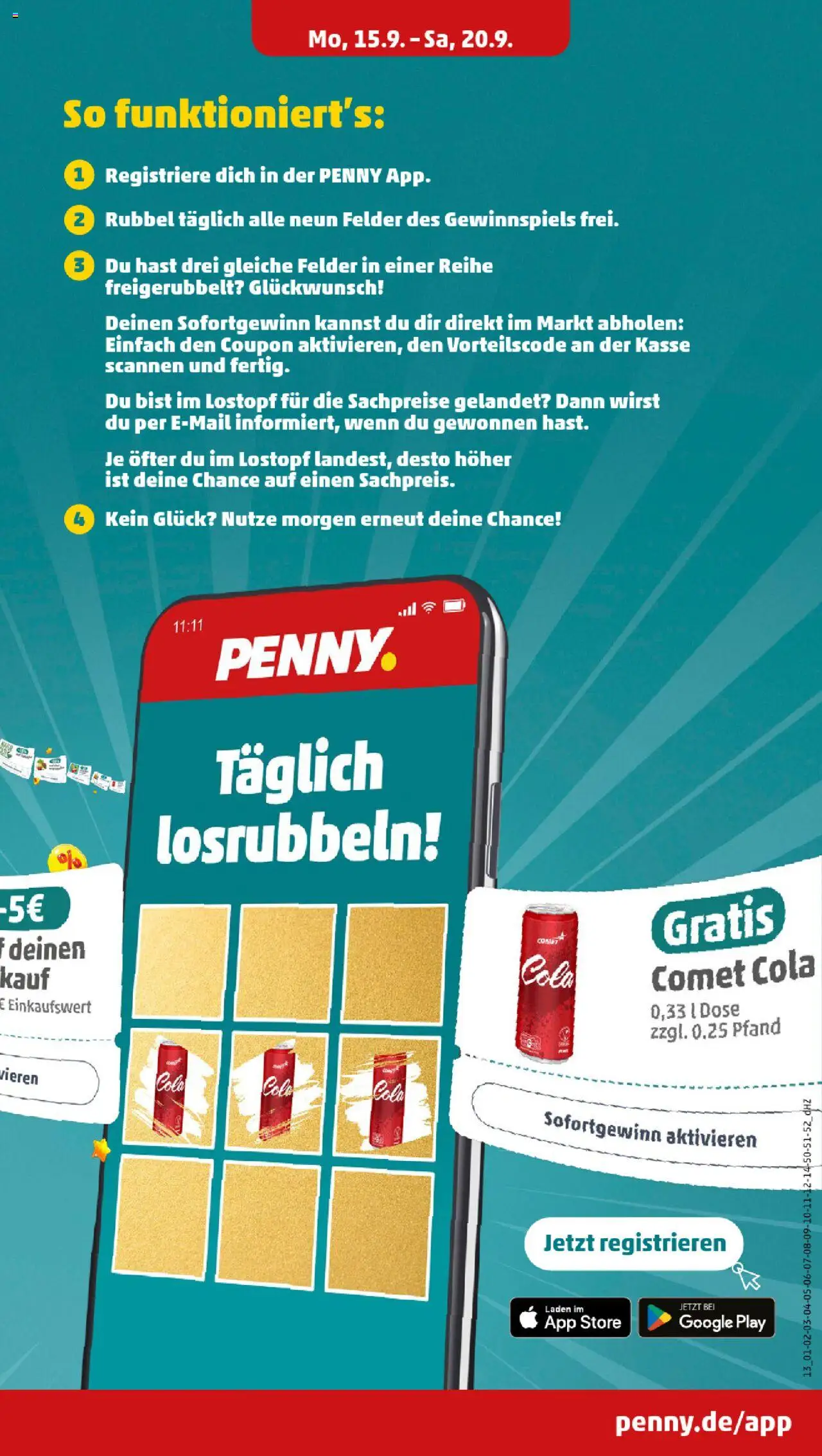 Penny Prospekt 	 – gültig ab 15.09.2025 | Seite: 13 | Produkte: Cola