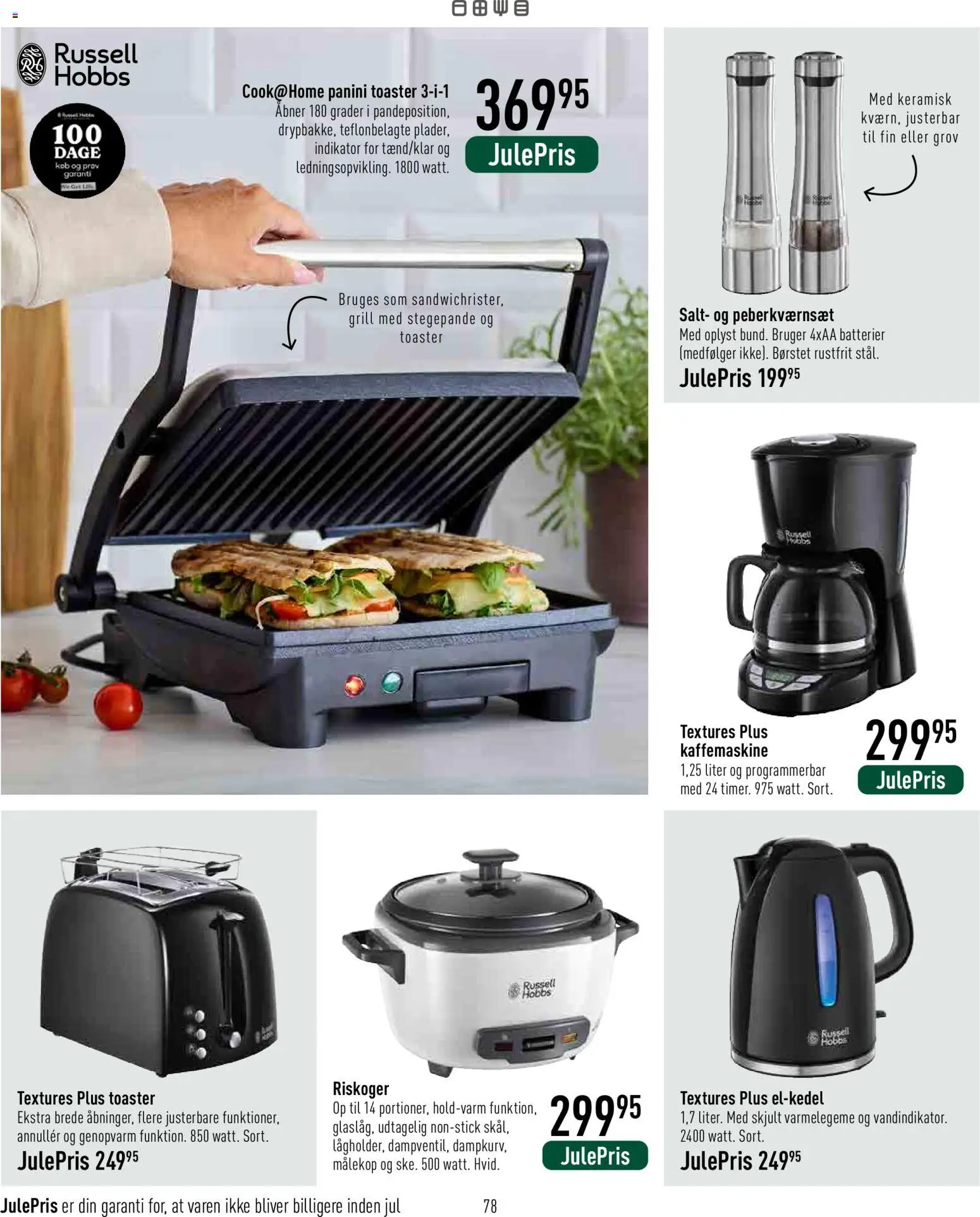 Imerco tilbudsavis – gyldig fra 07.11.2025 | Side: 78 | Produkter: Batterier, Salt, Søm, Kaffemaskine