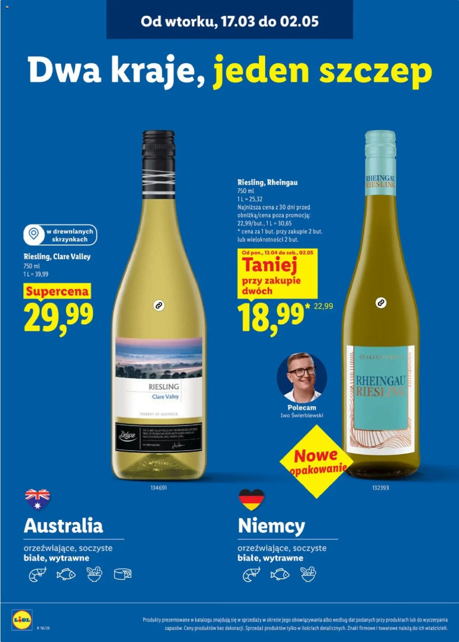 Lidl Katalog karta win od 13.04.2026 | Strona: 12 | Produkty: Riesling