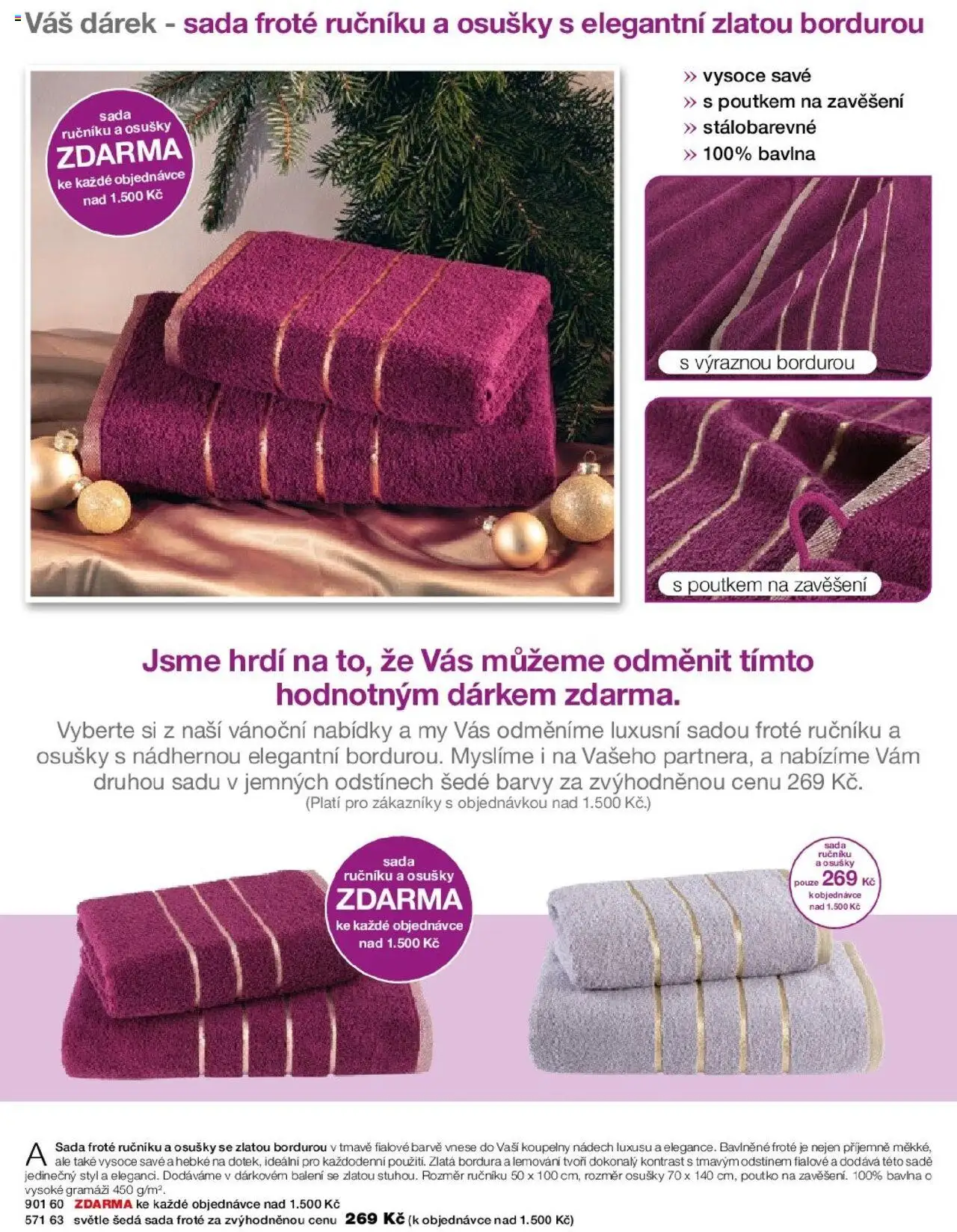 Decodoma katalog Vánoce 2025 od 09.10.2025 | Strana: 2 | Produkty: Osušky, Barvy