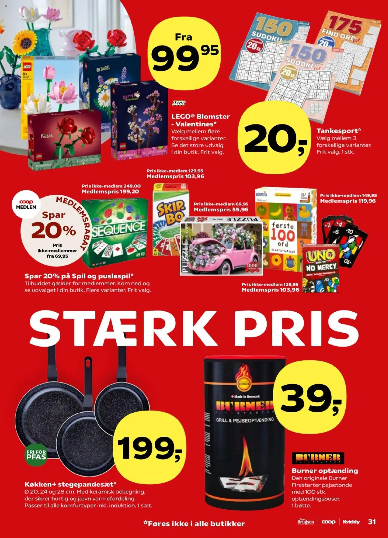 Super Brugsen tilbudsavis – gyldig fra 06.02.2026 | Side: 31 | Produkter: Spil, Grill