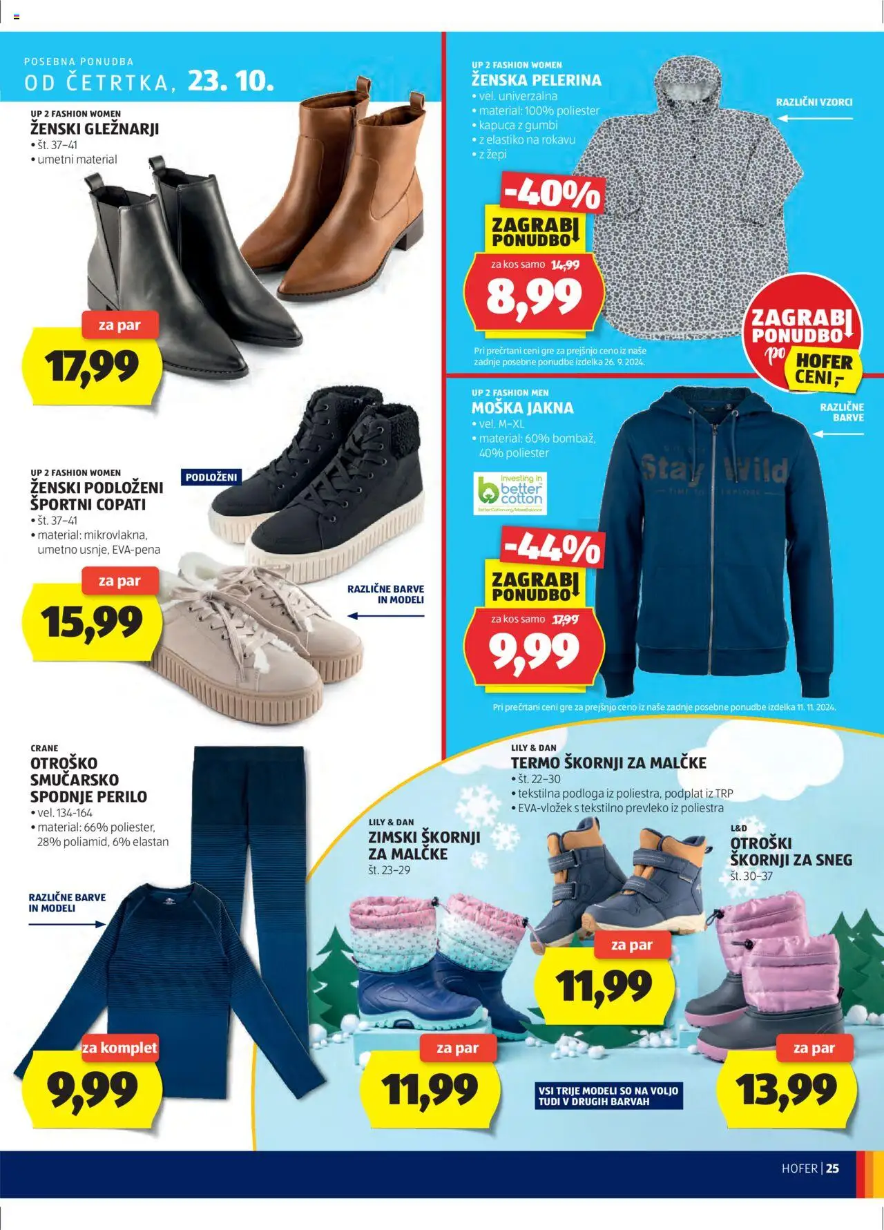 Hofer SI katalog | vrijedi od 16.10.2025 | Stranica: 25 | Proizvodi: Jakna