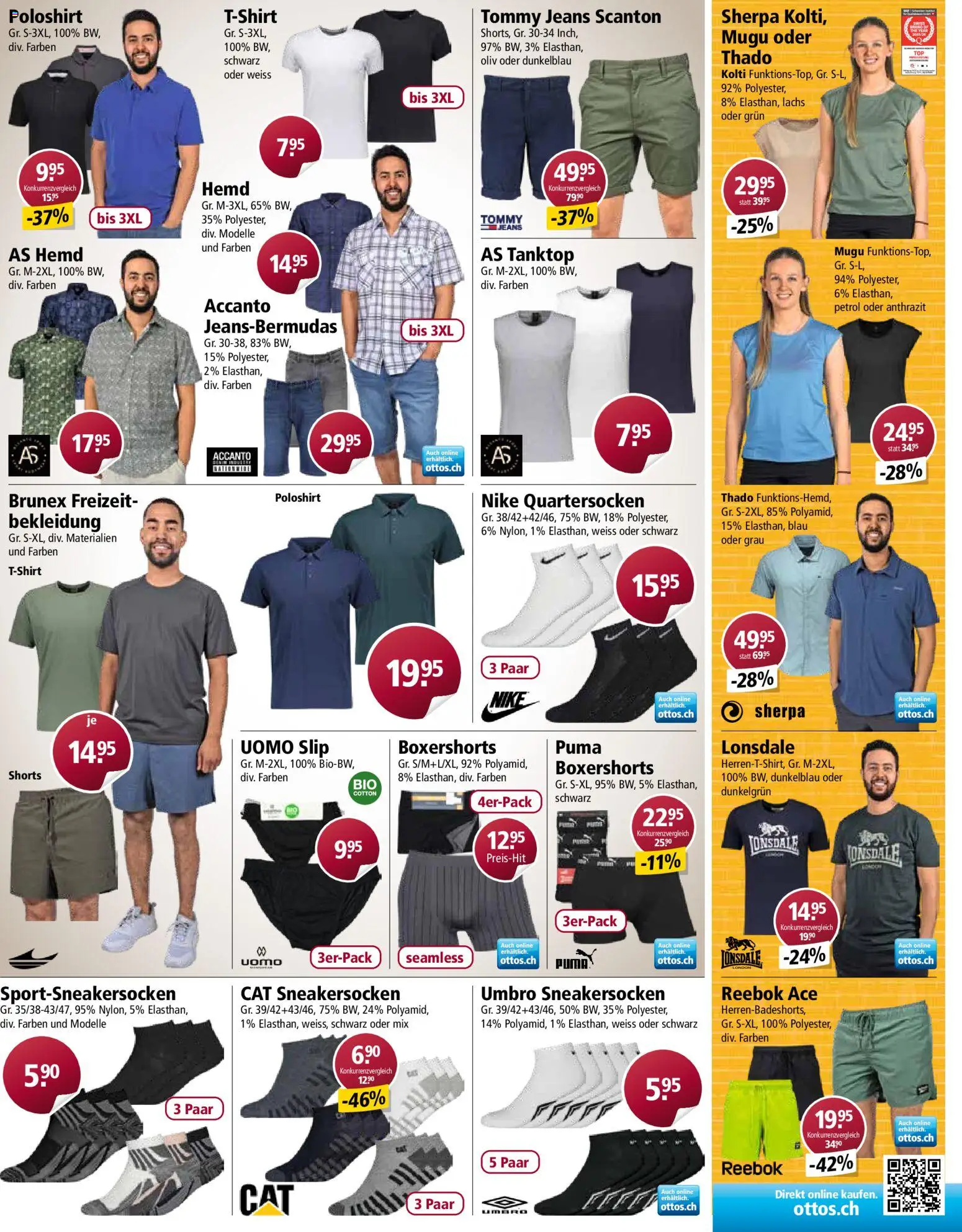 Otto's aktionen – gültig ab 22.04.2026 | Seite: 7 | Produkte: Poloshirt, Tanktop, Slip, Jeans