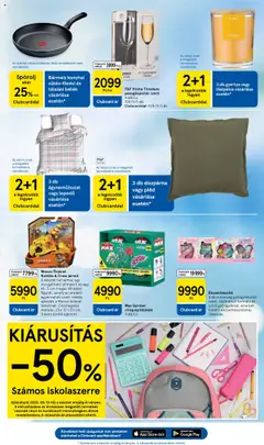Tesco akciós ujság - amely érvényes a következő dátumtól: 18.09.2025 | Oldal: 31 | Termékek: Virag, Ágyneműhuzat, Díszpárna, Mangó