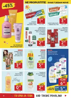 Katalog Konzum - Pregled kataloga iz trgovine Konzum, vrijedi od 25.03.2026 | Stranica: 42 | Proizvodi: Šampon, Sapun, Garnier, Borotalco